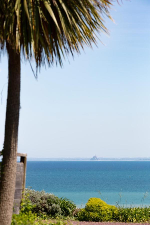 La Metairie-du-Vauhariot - Lodge ou Chambre - Piscine Chauffée - Vue Mer et Mont Saint Michel et GR34 - Résidence Hôtelière Cancale Extérieur photo